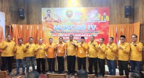 Peta Baru Kepemimpinan Hanura, Seluruh Ketua Kabupaten dan Kota se-Provinsi Jambi Resmi Dipilih